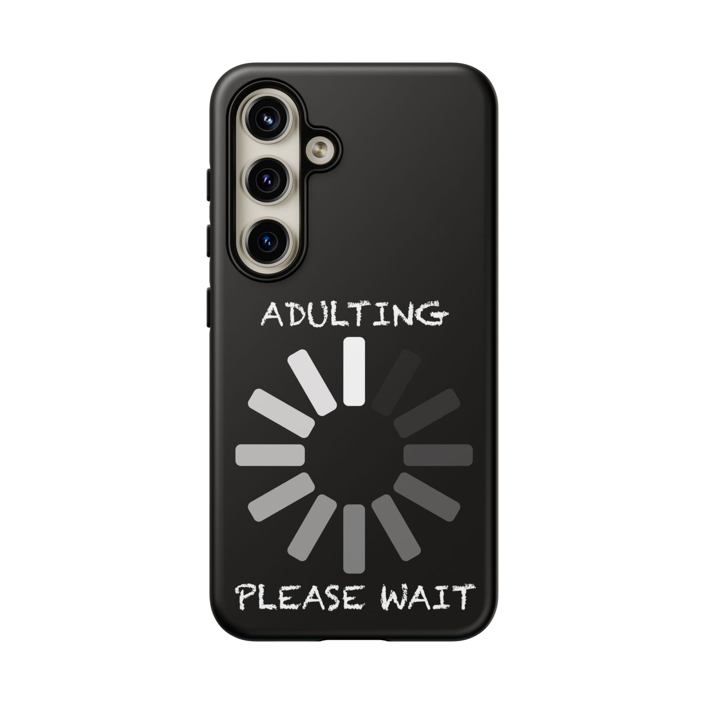 Phone Case - Adulting Please Wait Funny Tough Cases for Adults