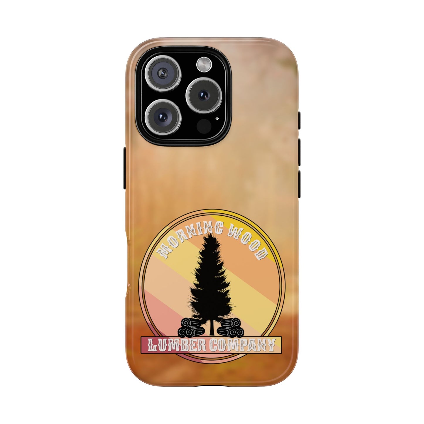 Vintage Morning Wood Phone Case - Tough Cases