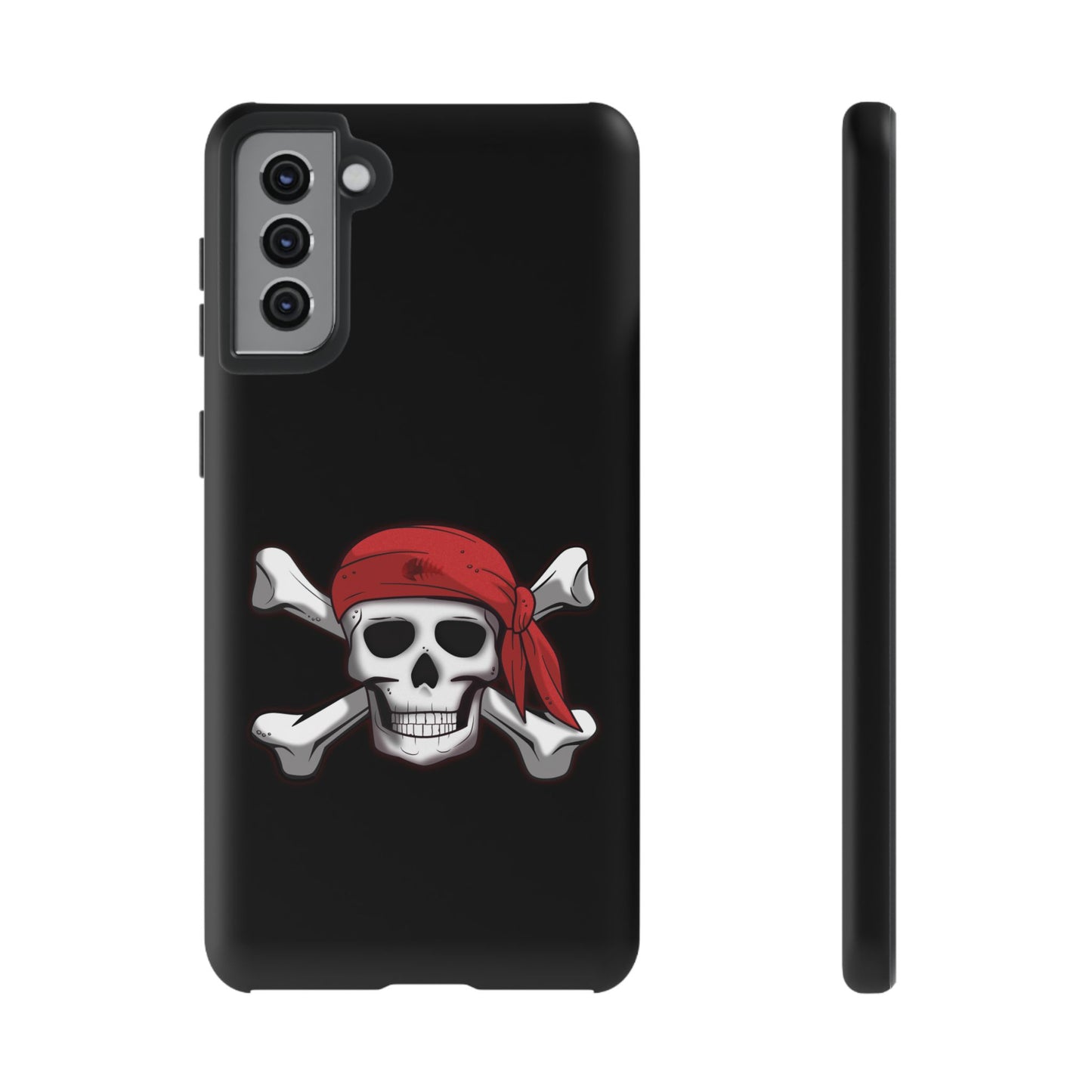 Pirate Skull and Crossbones with Jolly Roger Bandana - Tough Cases