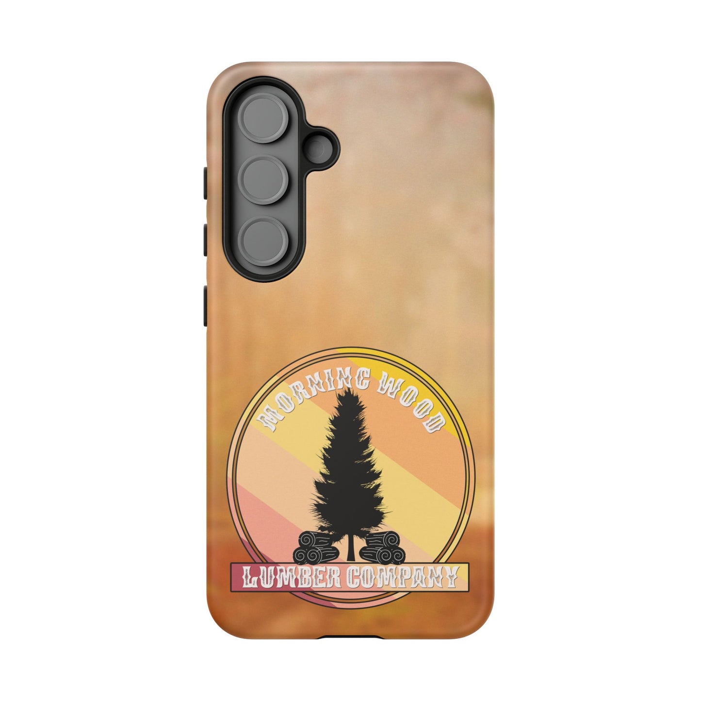 Vintage Morning Wood Phone Case - Tough Cases