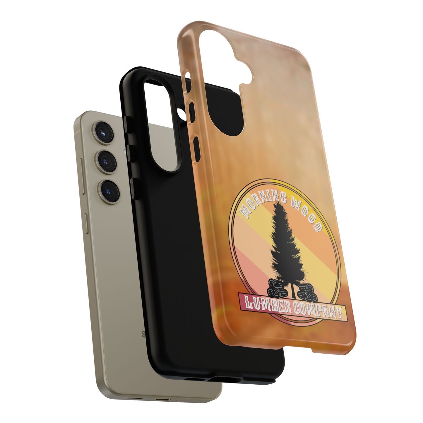 Vintage Morning Wood Phone Case - Tough Cases