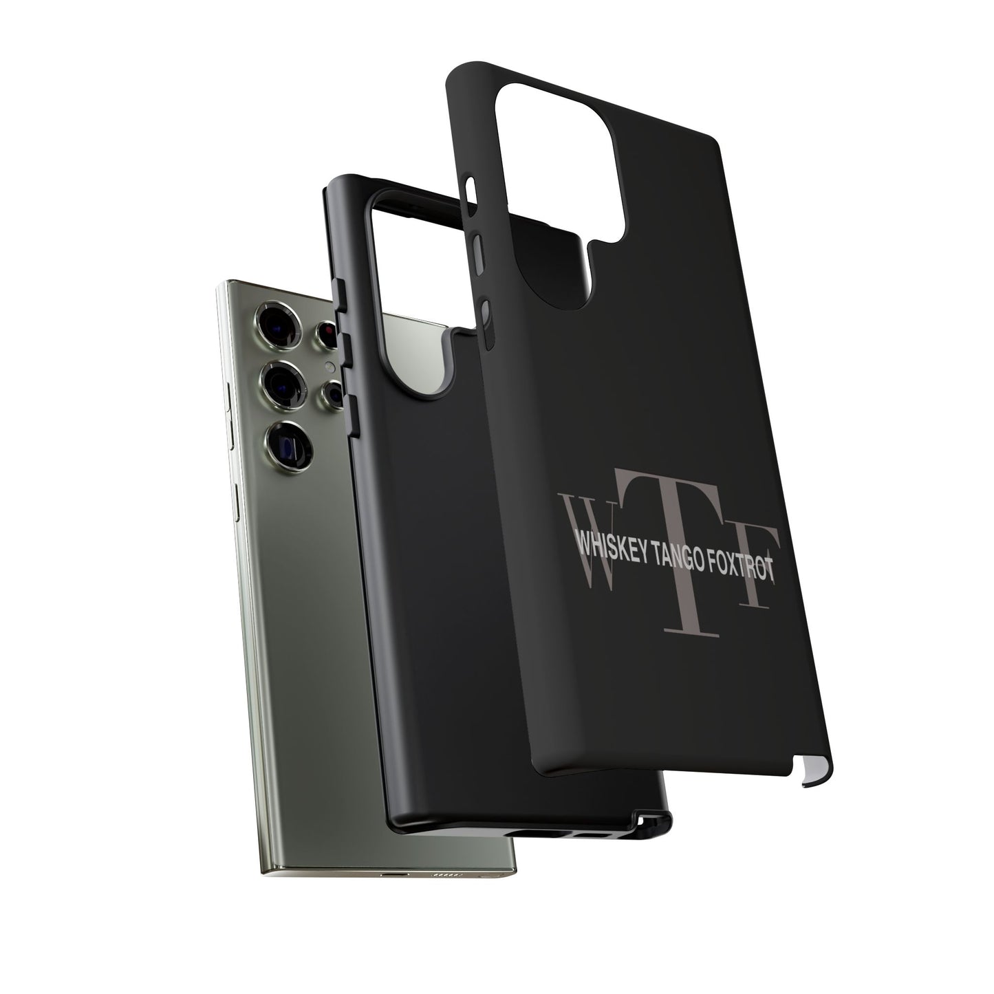 Phone Case - Whiskey, Tango, Foxtrot - WTF Tough Case