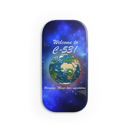 Phone Grip Clip - Welcome to C-53 (Earth in the MCU)