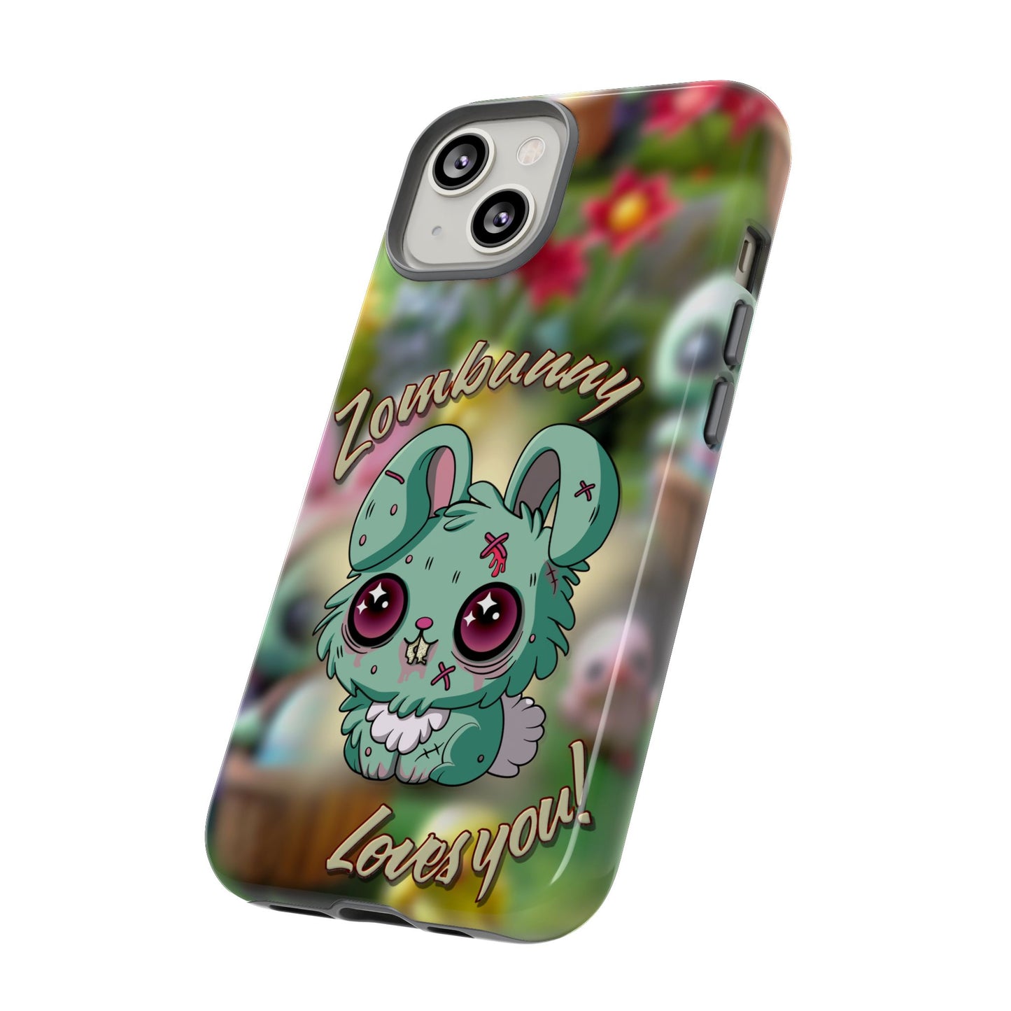 Phone Case - Cute Zombie Bunny - Zombunny Loves You