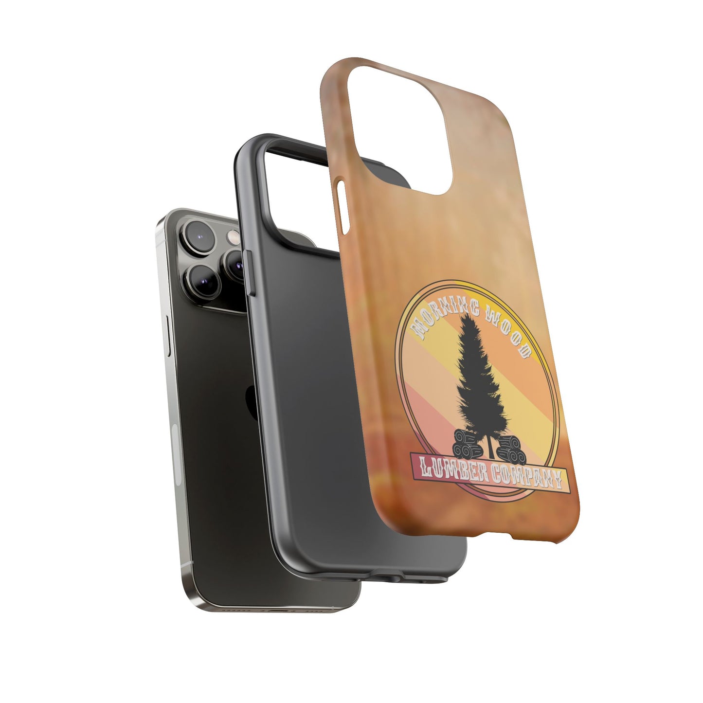 Vintage Morning Wood Phone Case - Tough Cases