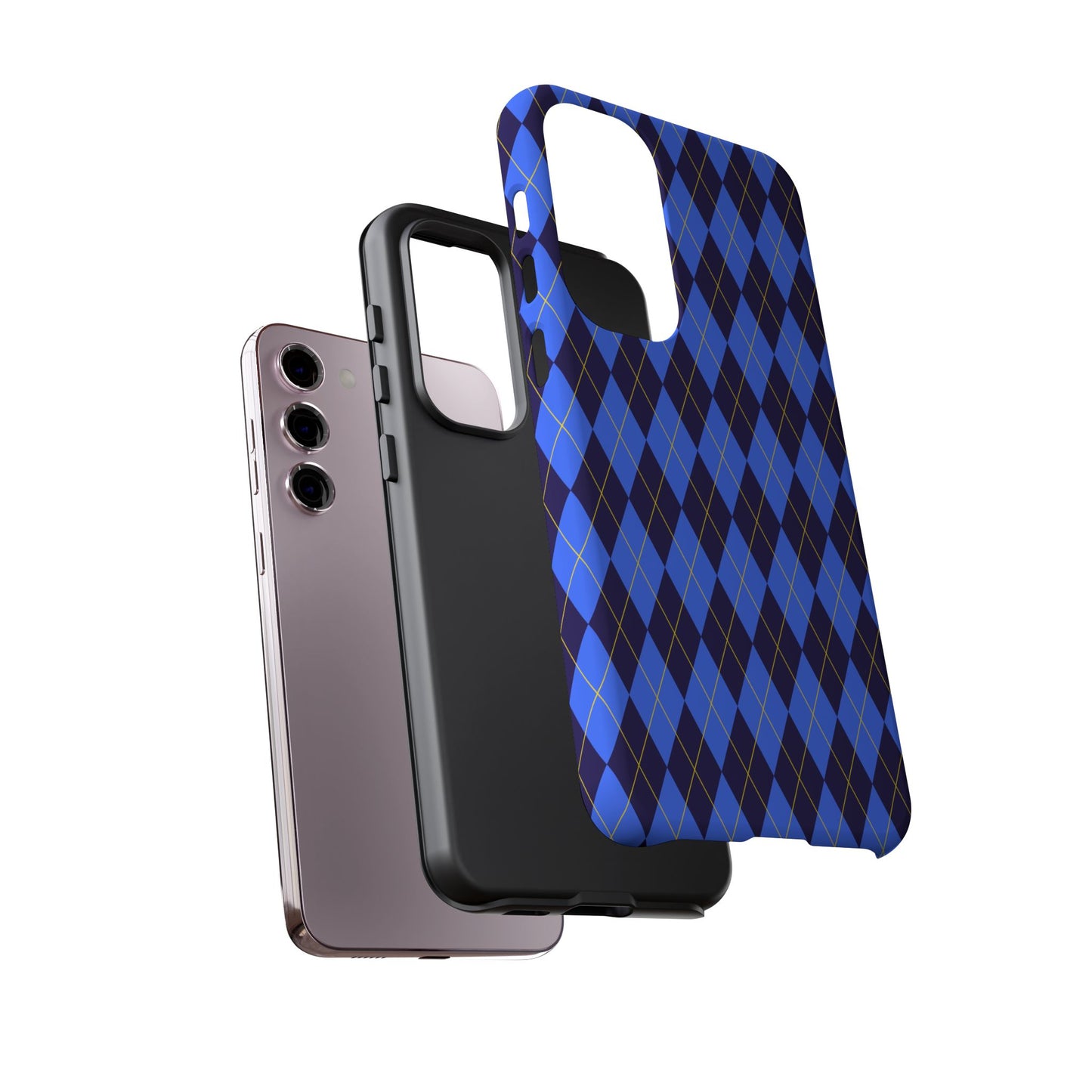 Stylish Argyle Phone Case - Tough Cases for Trendsetters