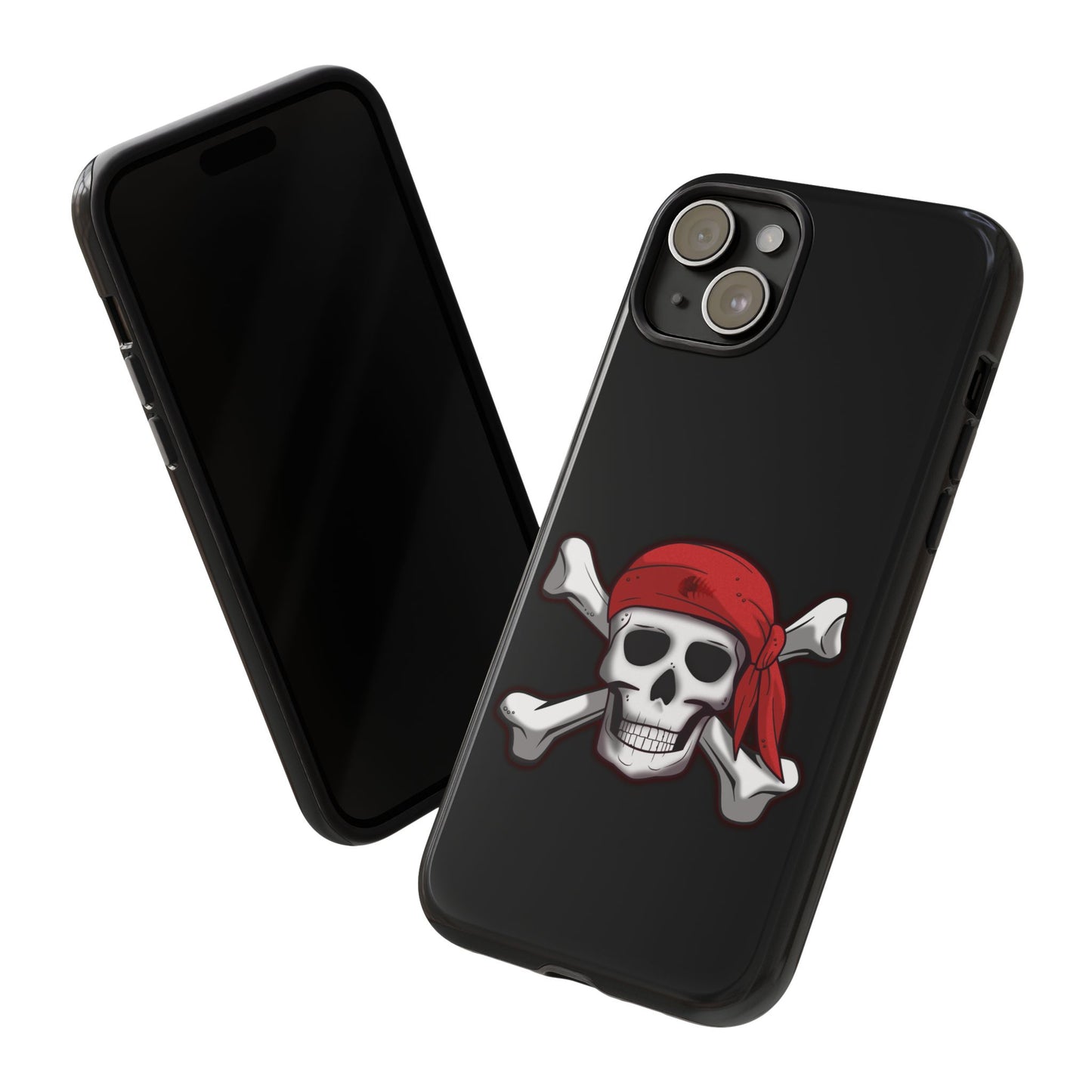 Pirate Skull and Crossbones with Jolly Roger Bandana - Tough Cases