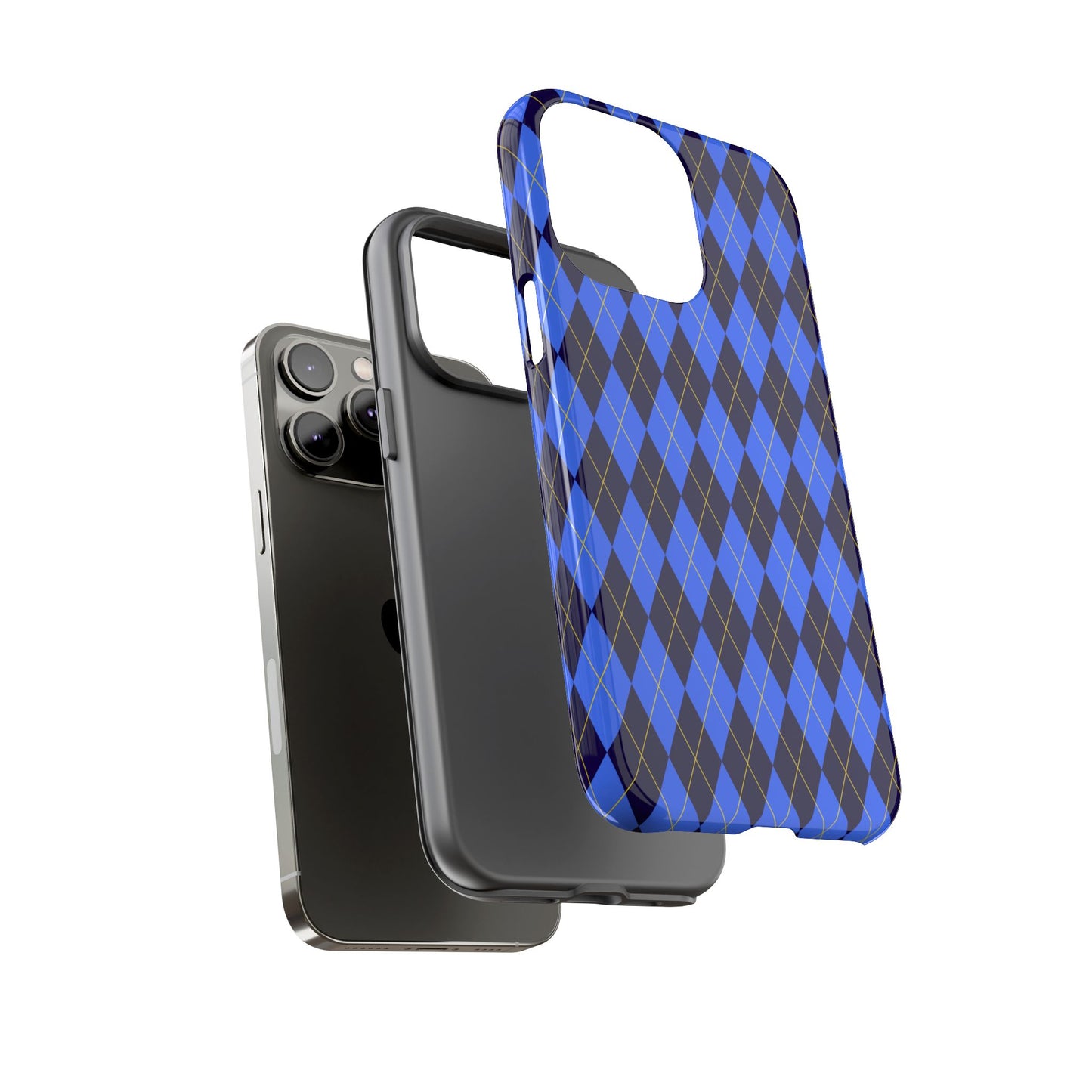 Stylish Argyle Phone Case - Tough Cases for Trendsetters