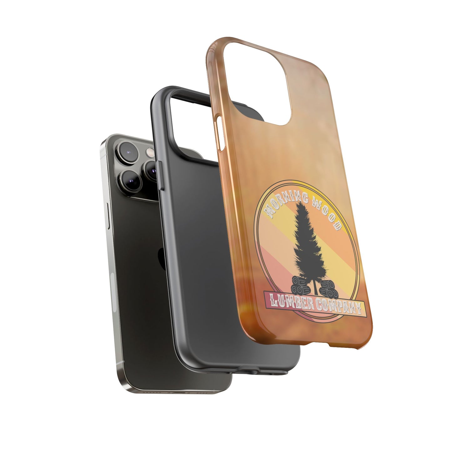 Vintage Morning Wood Phone Case - Tough Cases