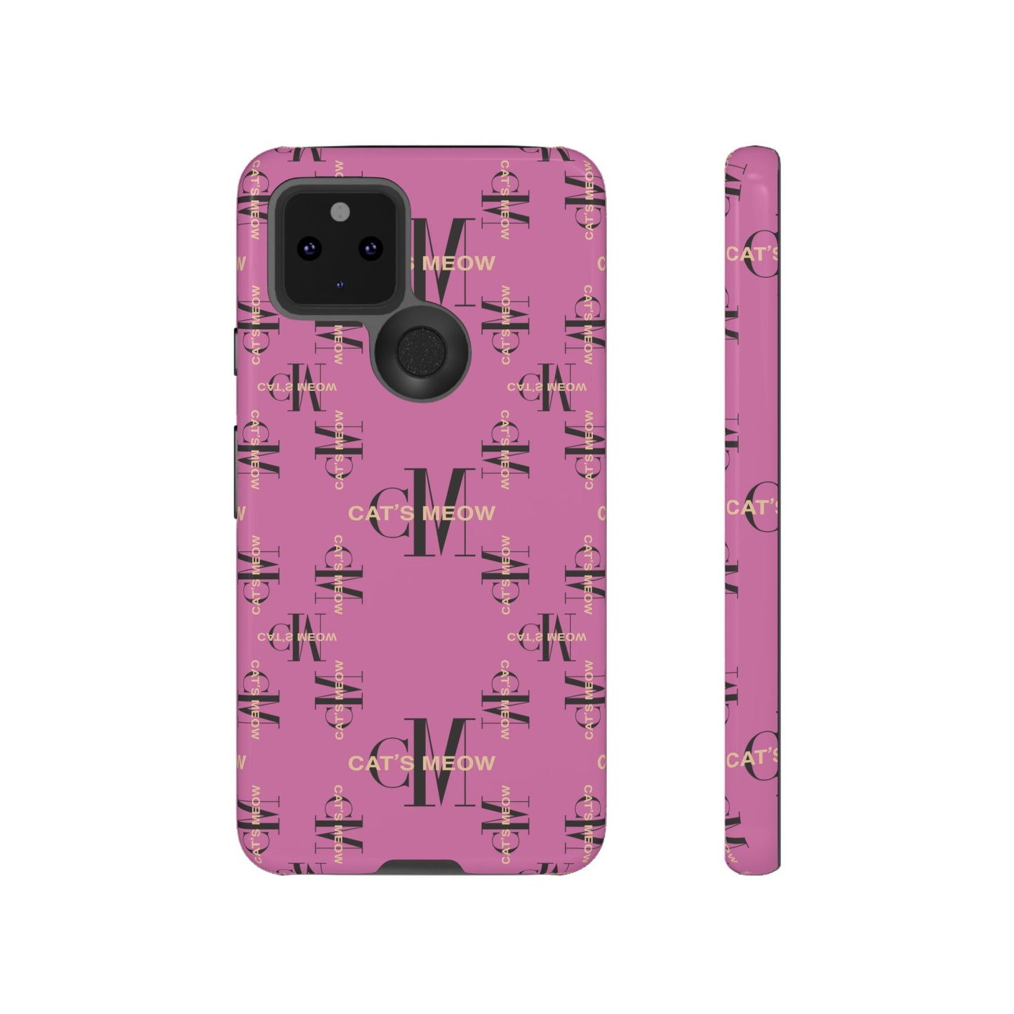 Phone Cases - Cat's Meow Logo Pattern Tough Cases