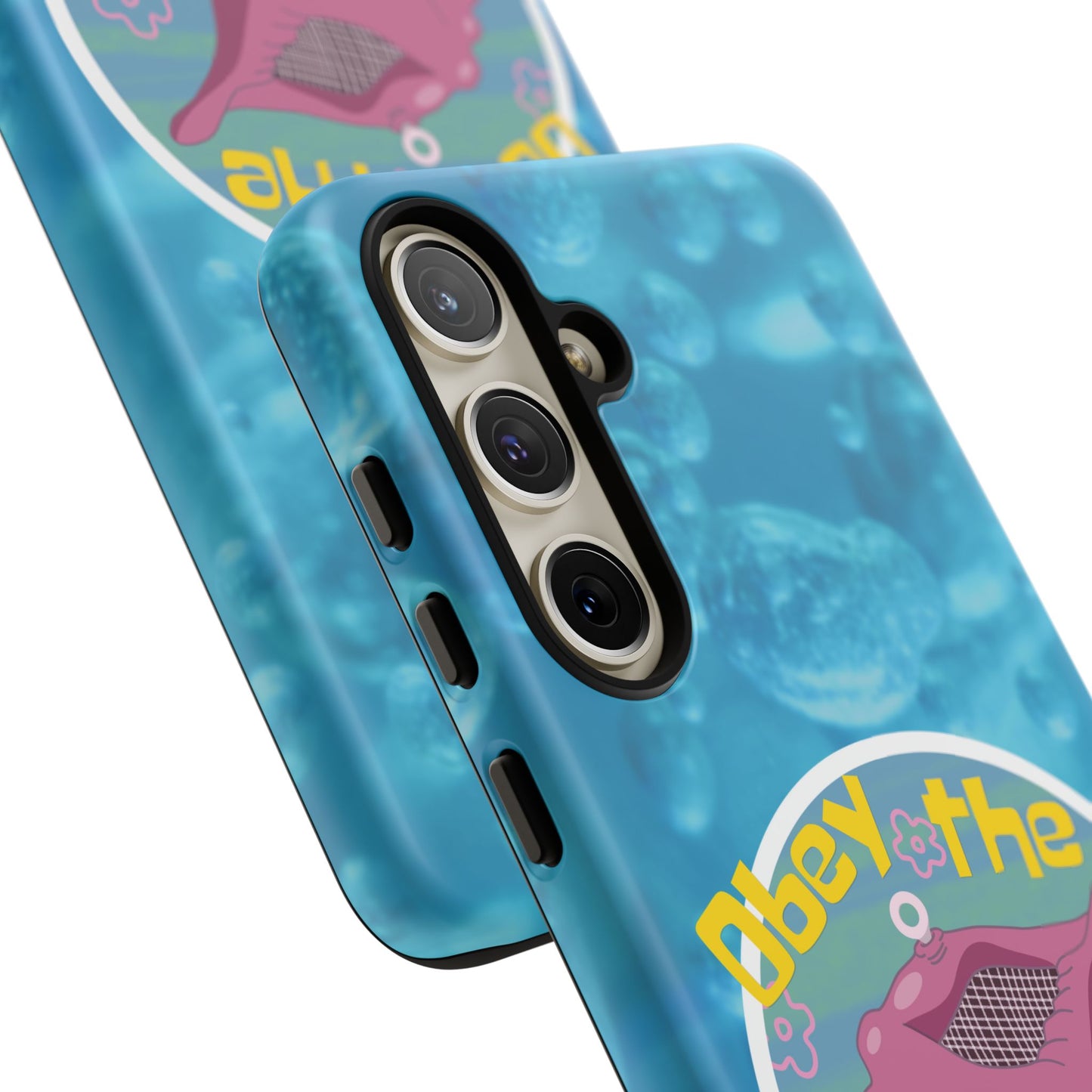 Phone Cases - Obey the Conch, Spongebob Design