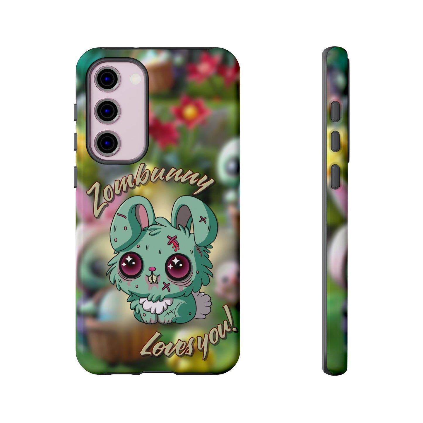 Phone Case - Cute Zombie Bunny - Zombunny Loves You