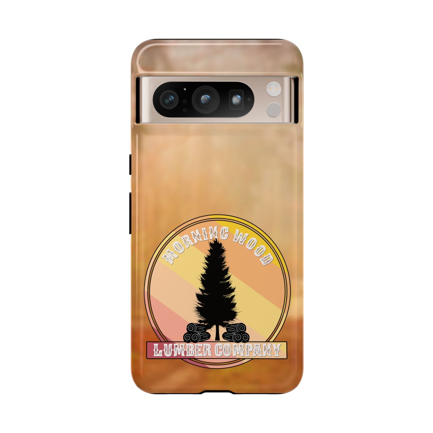 Vintage Morning Wood Phone Case - Tough Cases