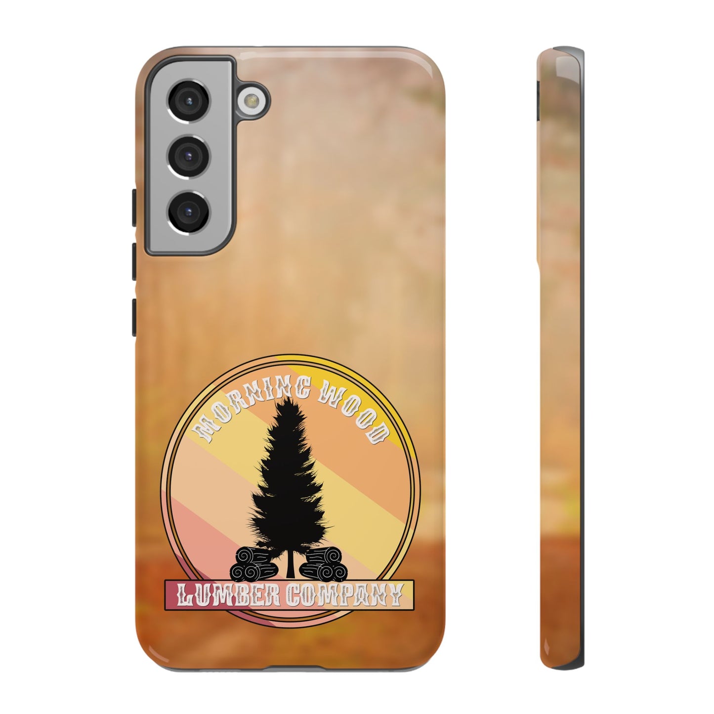 Vintage Morning Wood Phone Case - Tough Cases