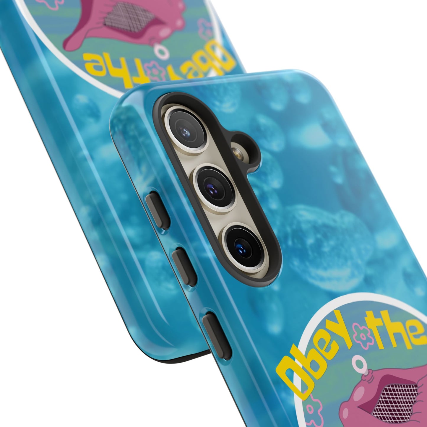 Phone Cases - Obey the Conch, Spongebob Design