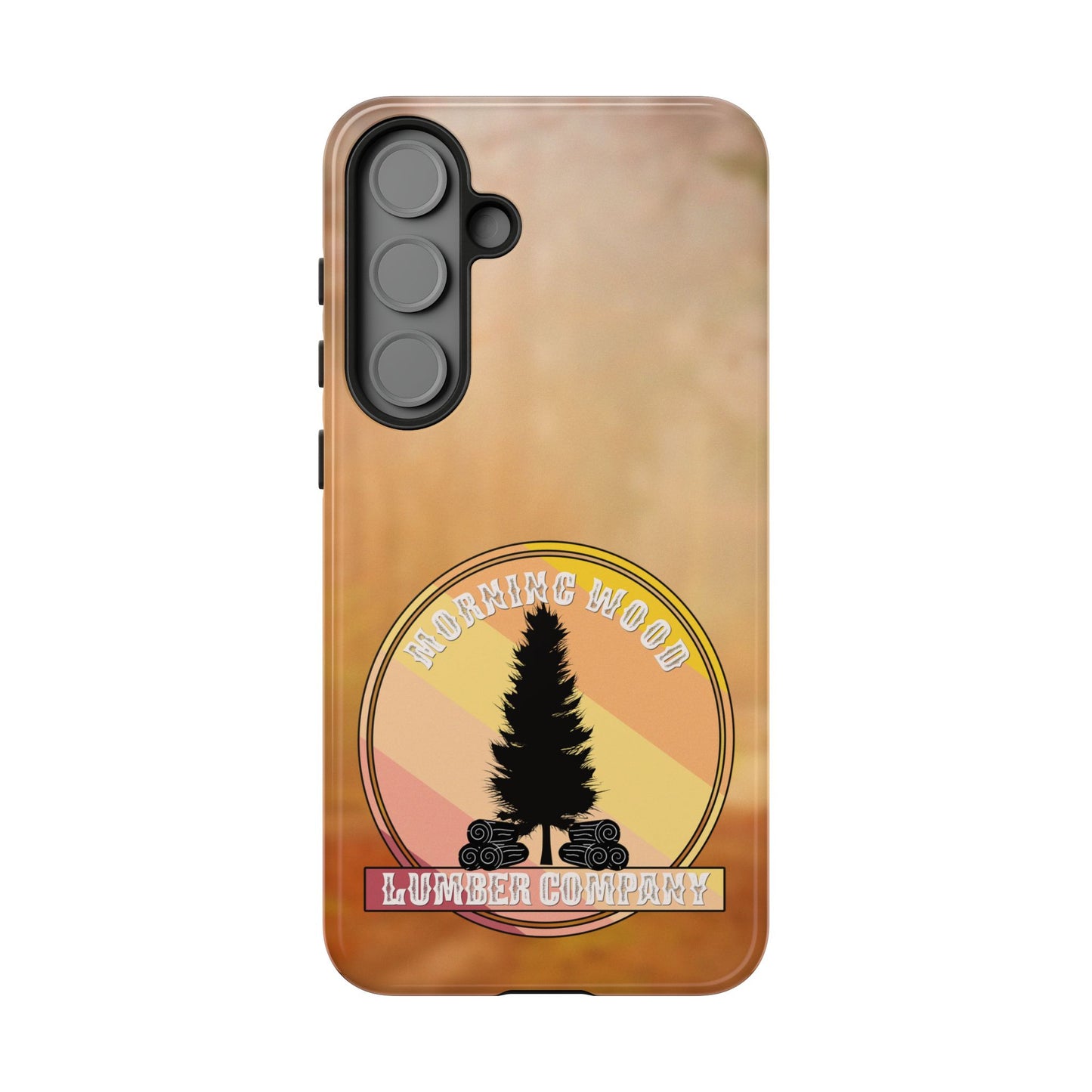 Vintage Morning Wood Phone Case - Tough Cases