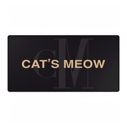 Desk Mat Cat's Meow Trendy Cool Style