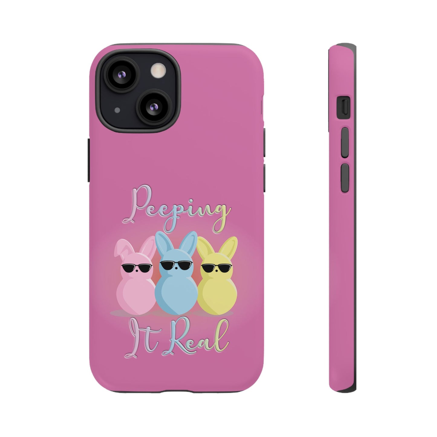 Phone Case - Peeping It Real Bunny Design for Easter & Spring