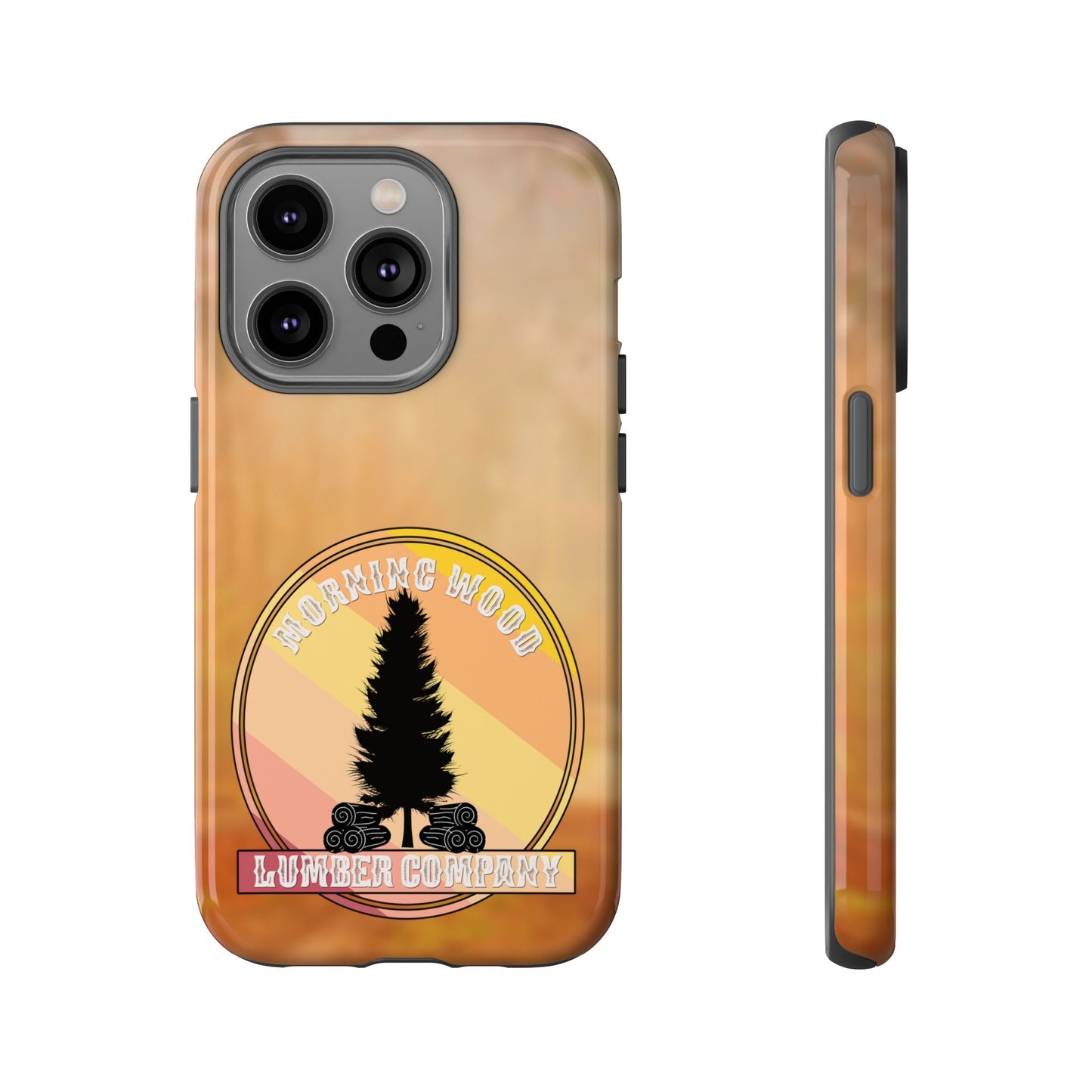 Vintage Morning Wood Phone Case - Tough Cases