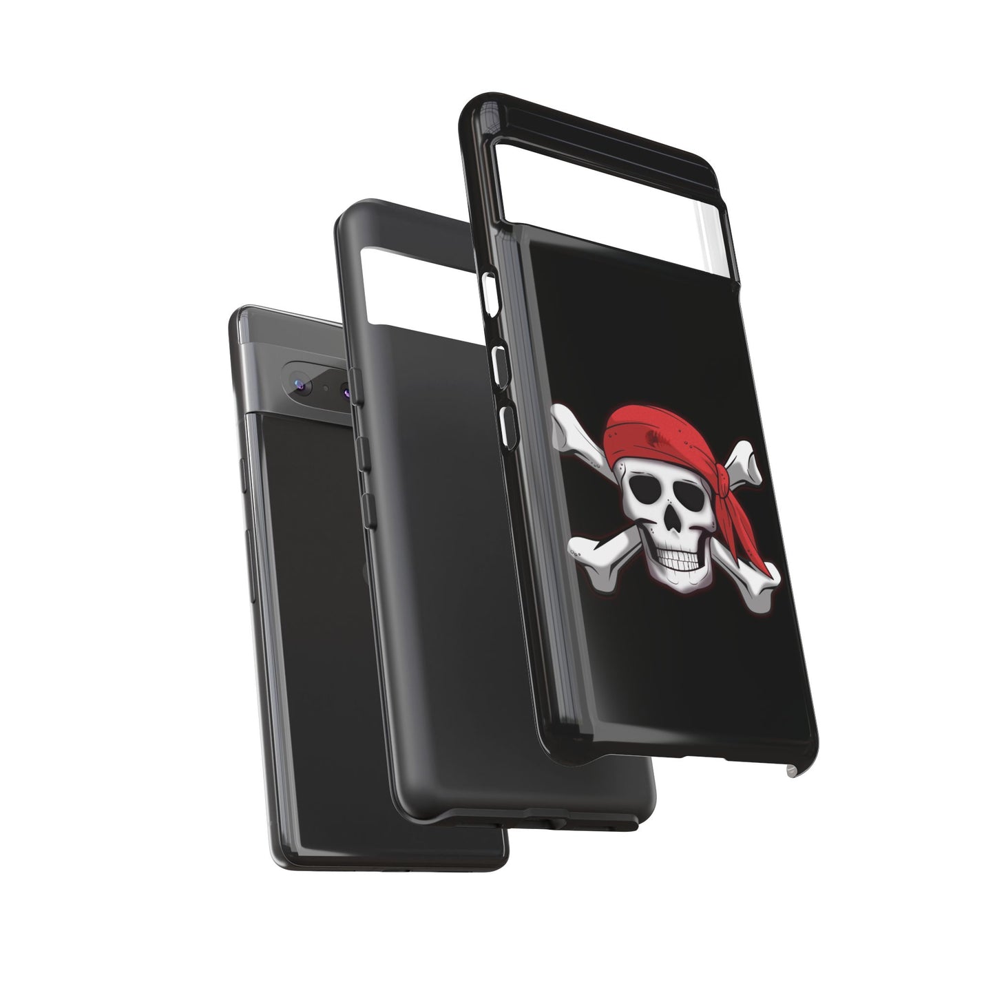 Pirate Skull and Crossbones with Jolly Roger Bandana - Tough Cases