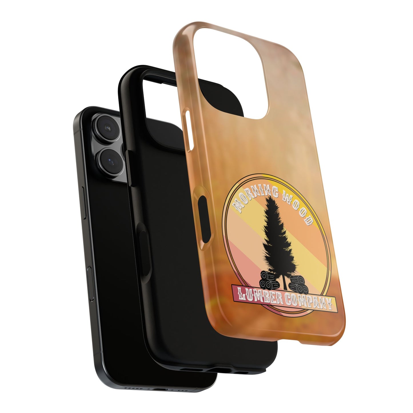 Vintage Morning Wood Phone Case - Tough Cases