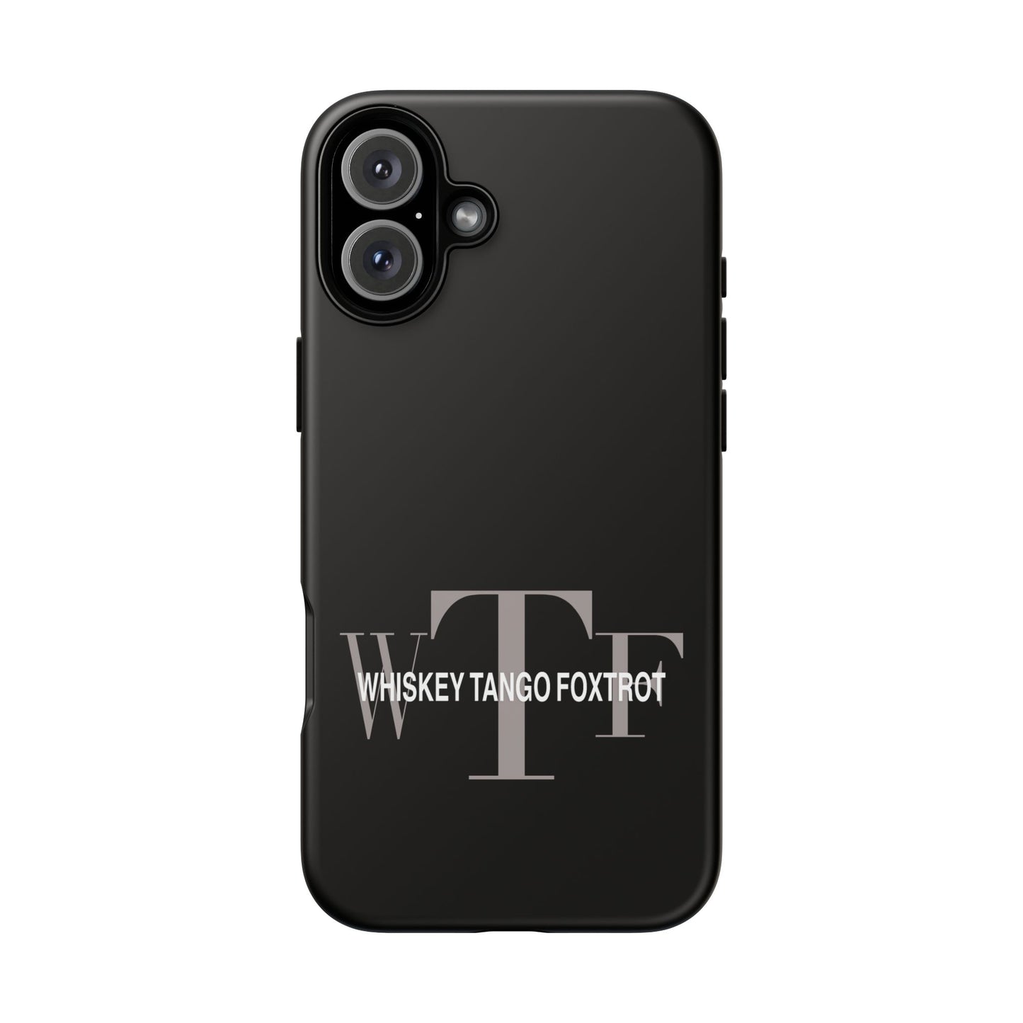 Phone Case - Whiskey, Tango, Foxtrot - WTF Tough Case