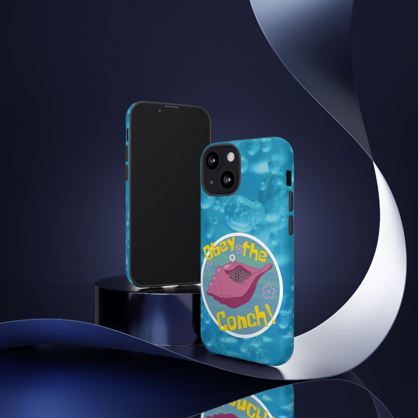 Phone Cases - Obey the Conch, Spongebob Design