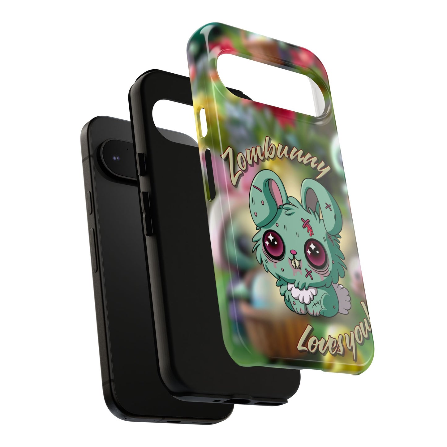 Phone Case - Cute Zombie Bunny - Zombunny Loves You