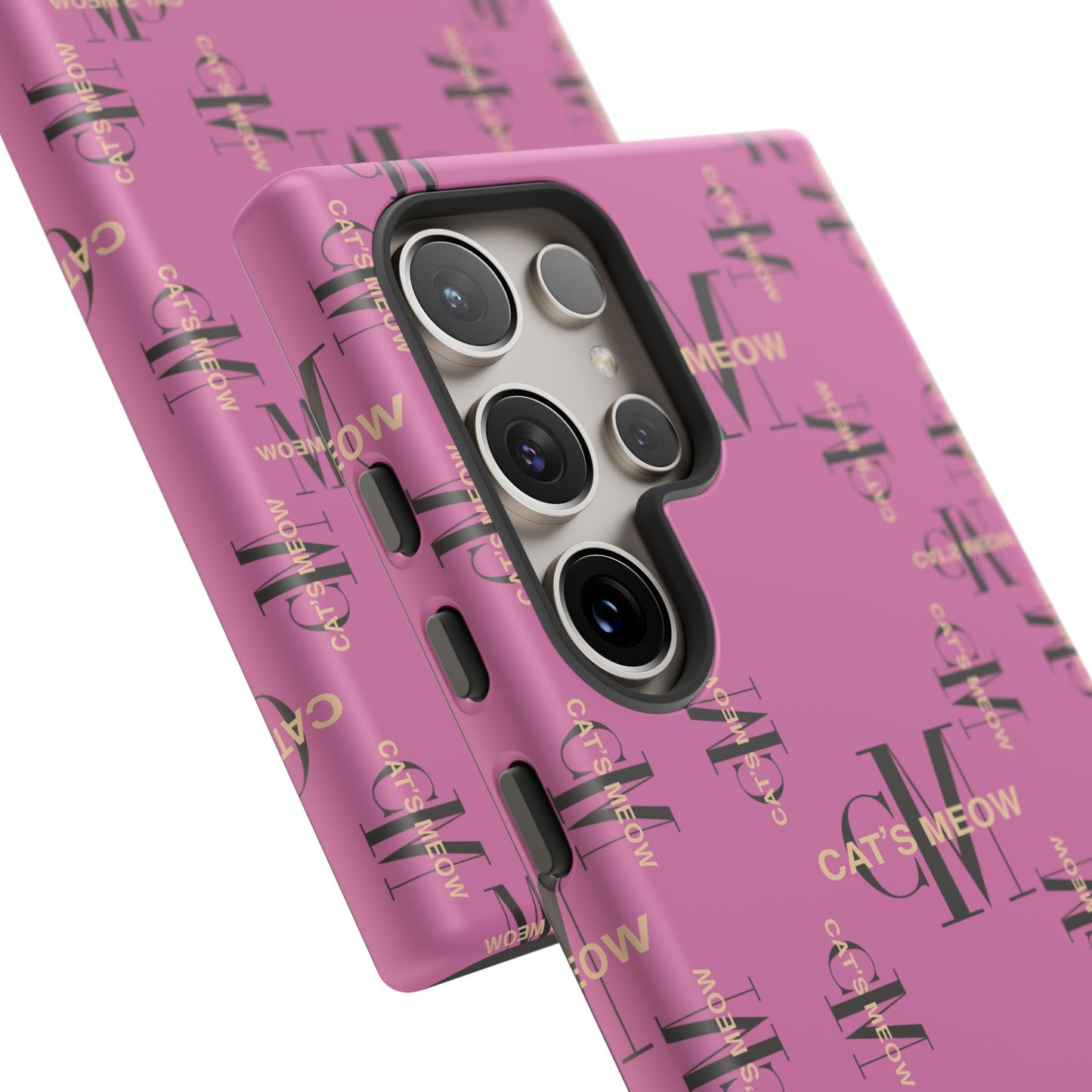 Phone Cases - Cat's Meow Logo Pattern Tough Cases