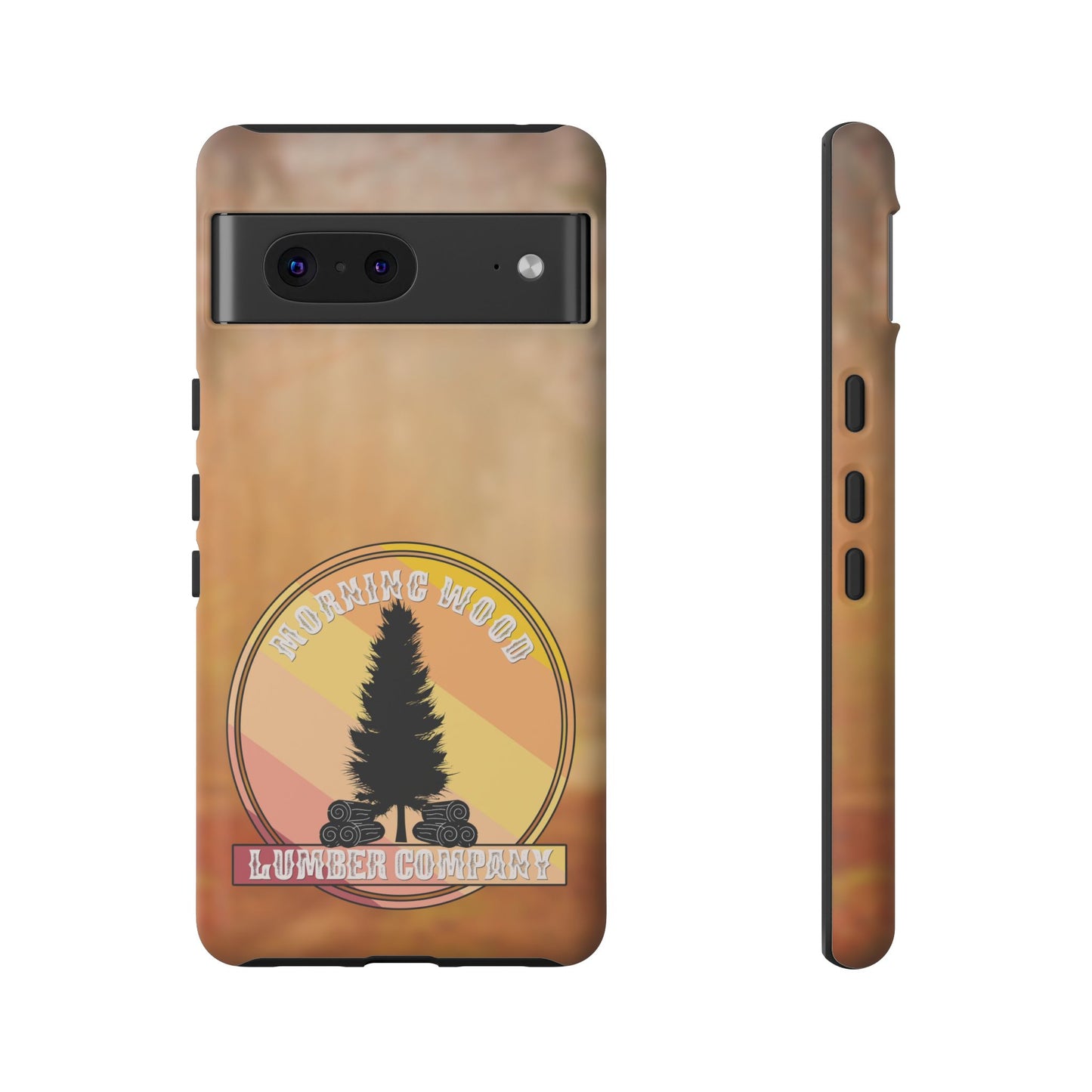 Vintage Morning Wood Phone Case - Tough Cases