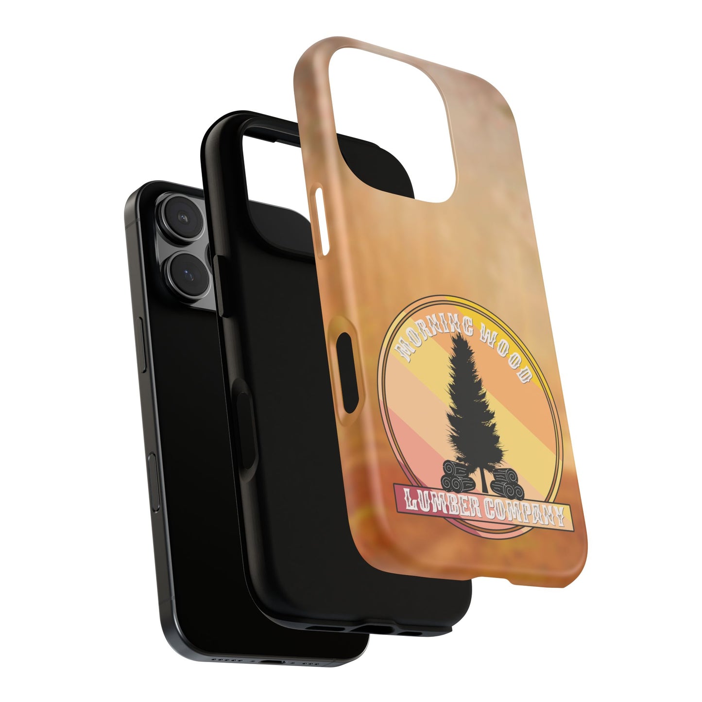 Vintage Morning Wood Phone Case - Tough Cases