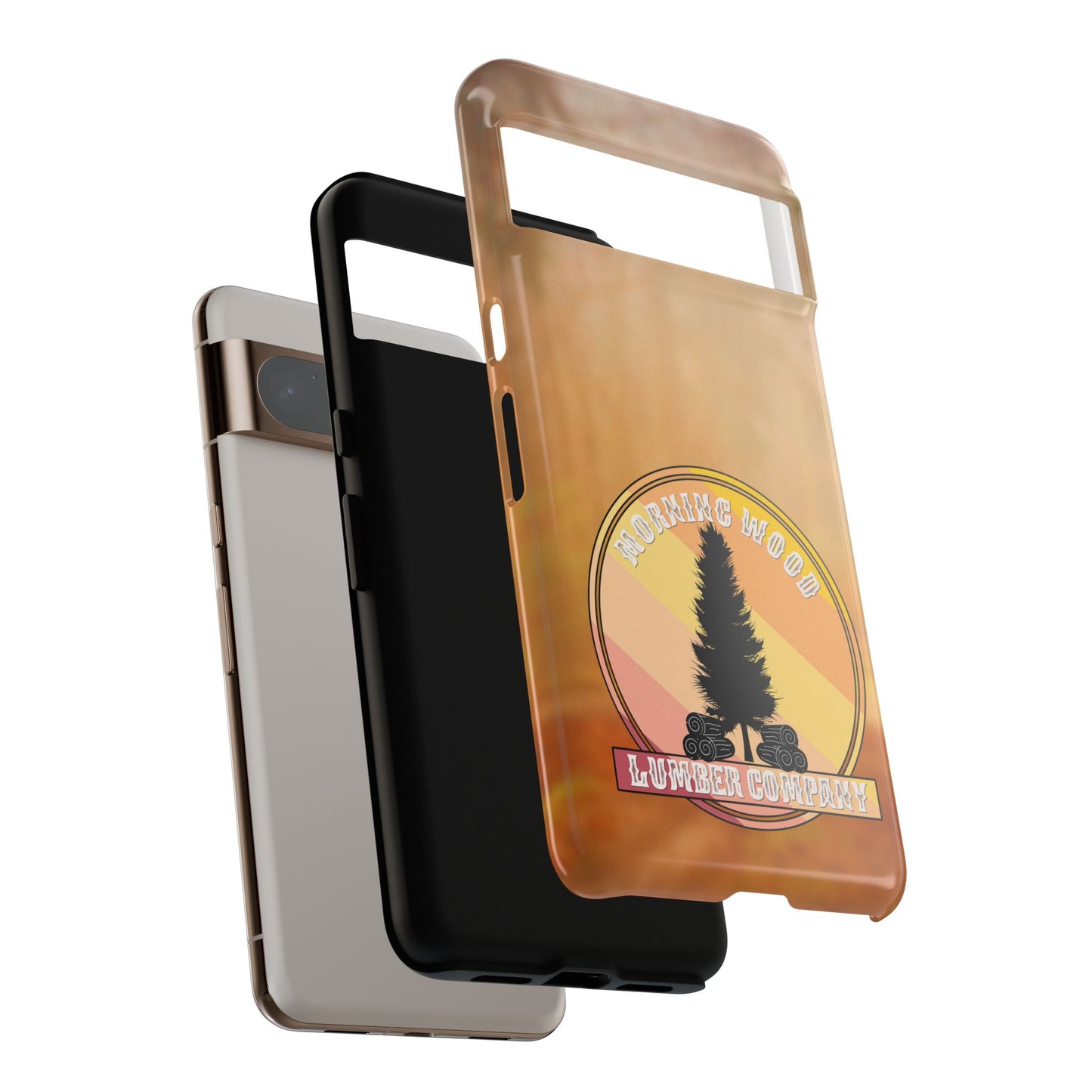 Vintage Morning Wood Phone Case - Tough Cases