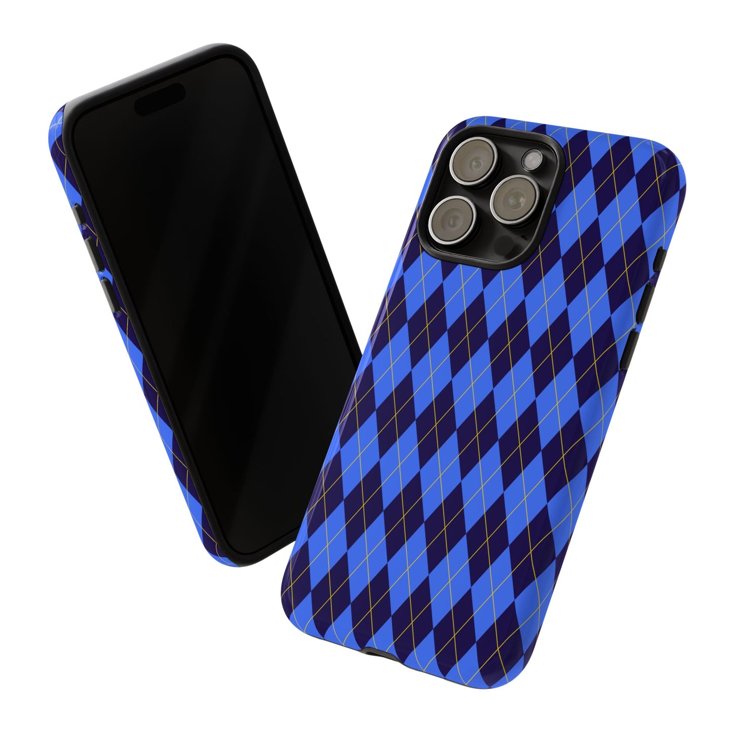 Stylish Argyle Phone Case - Tough Cases for Trendsetters