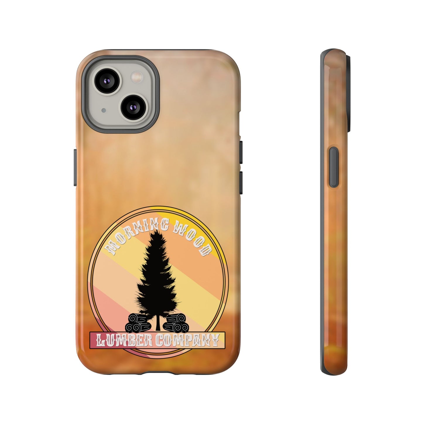 Vintage Morning Wood Phone Case - Tough Cases