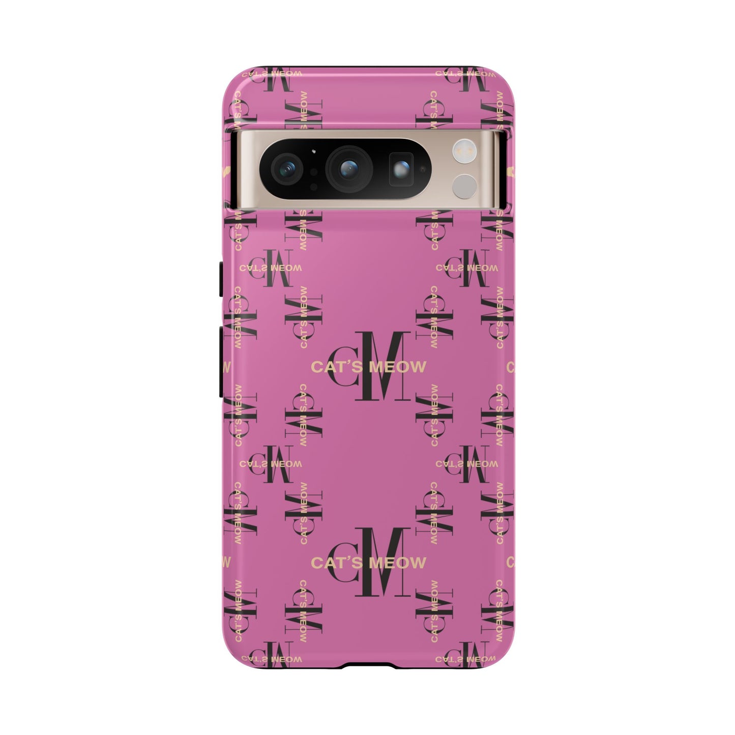 Phone Cases - Cat's Meow Logo Pattern Tough Cases