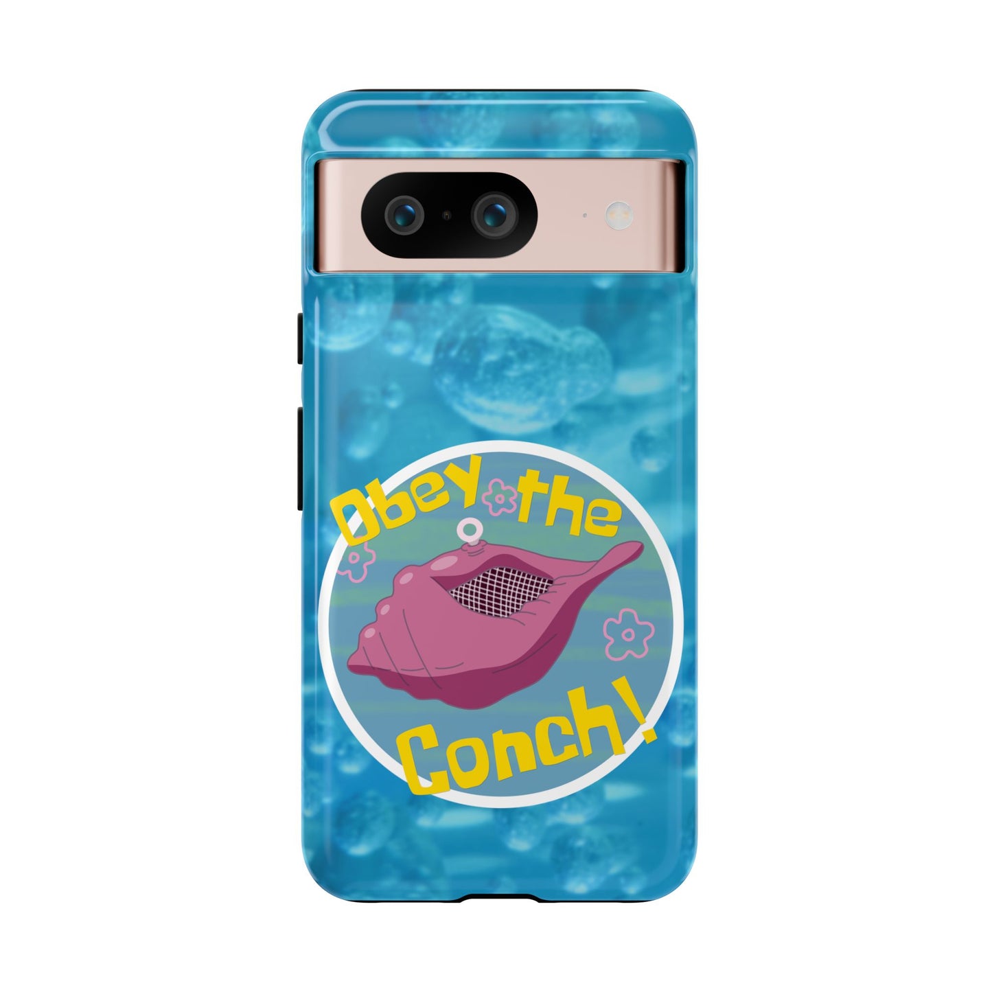 Phone Cases - Obey the Conch, Spongebob Design