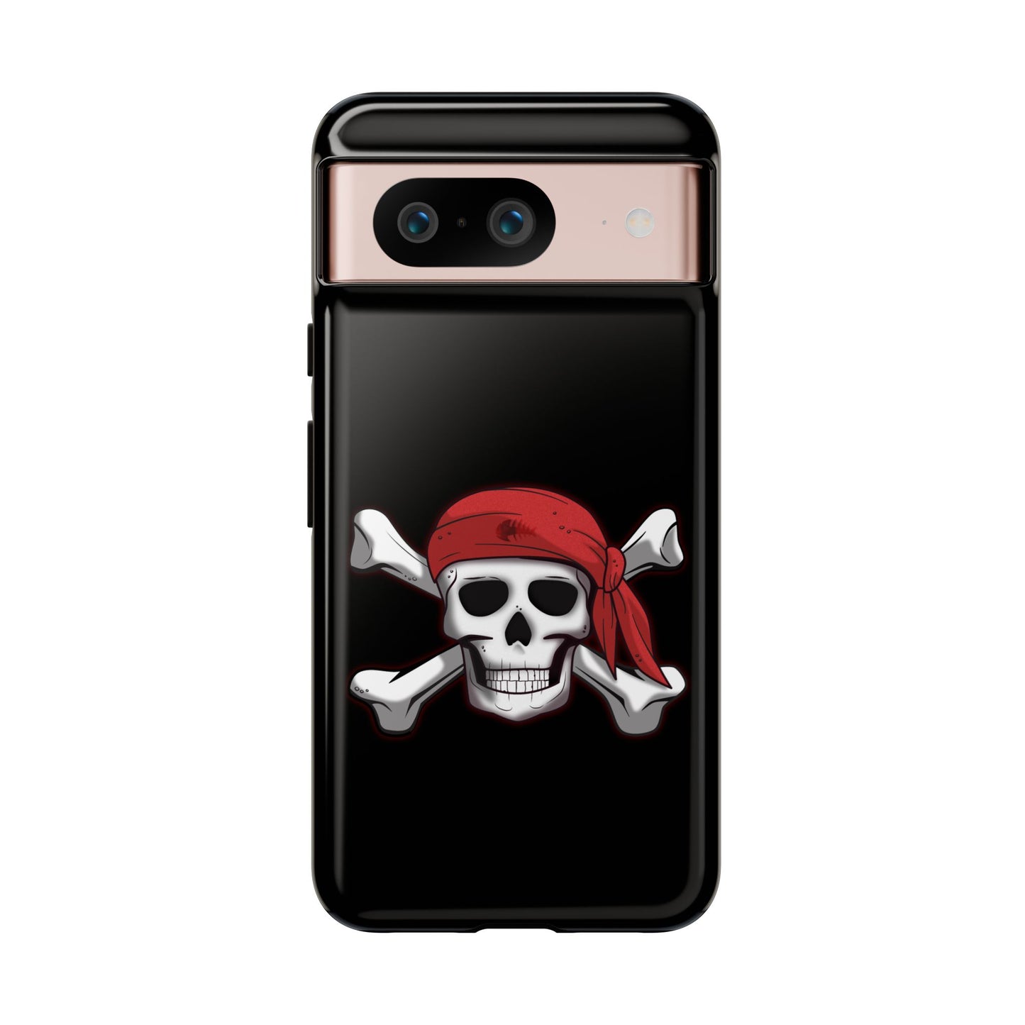 Pirate Skull and Crossbones with Jolly Roger Bandana - Tough Cases