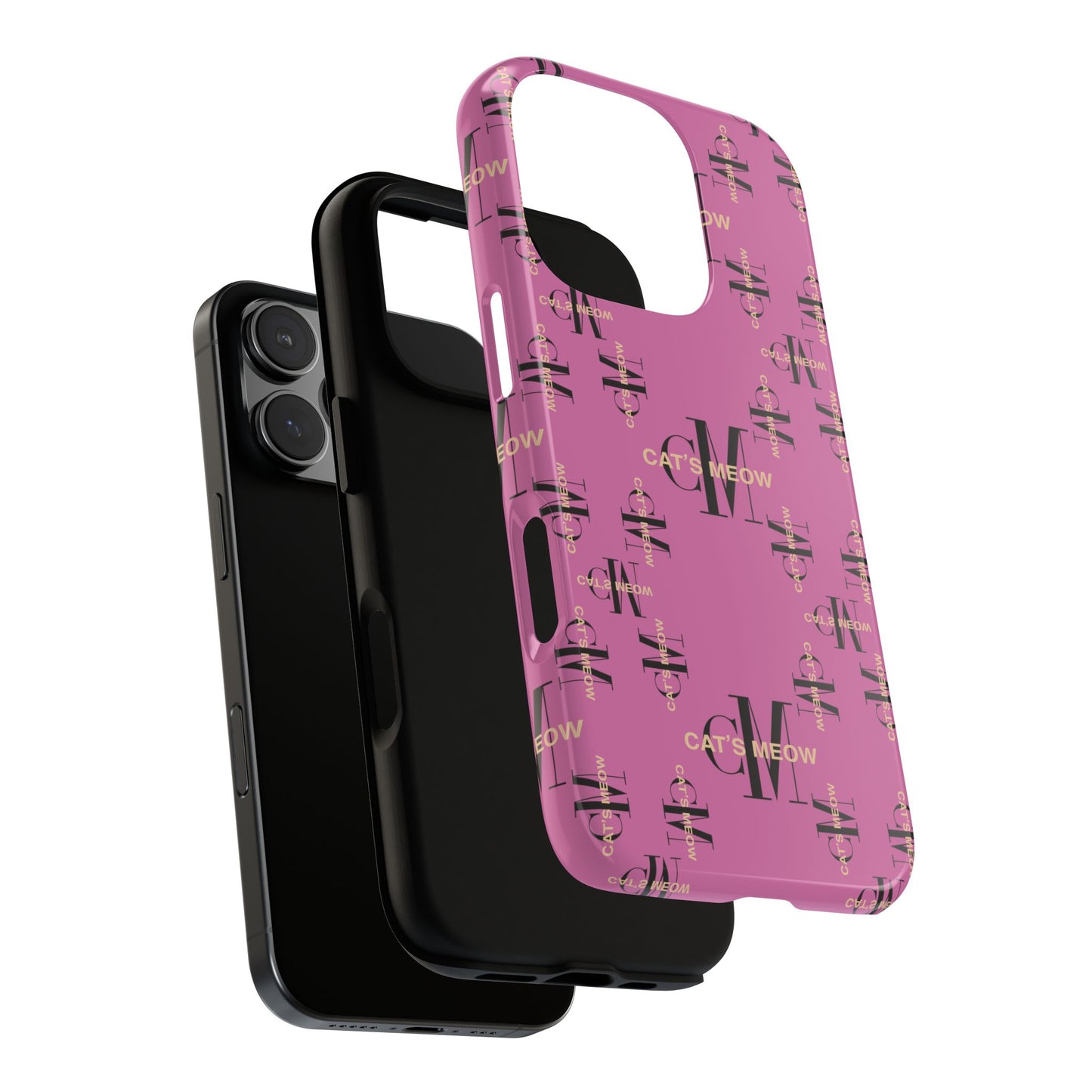 Phone Cases - Cat's Meow Logo Pattern Tough Cases