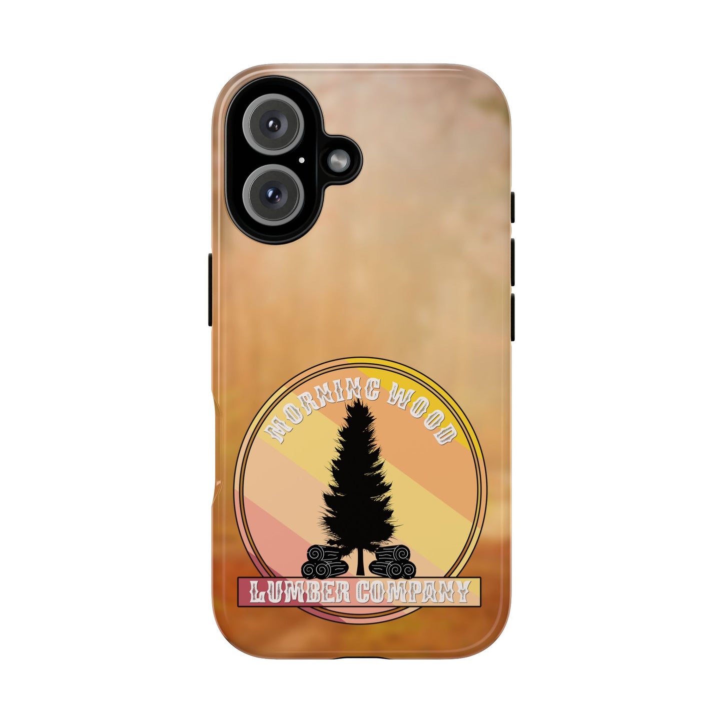 Vintage Morning Wood Phone Case - Tough Cases