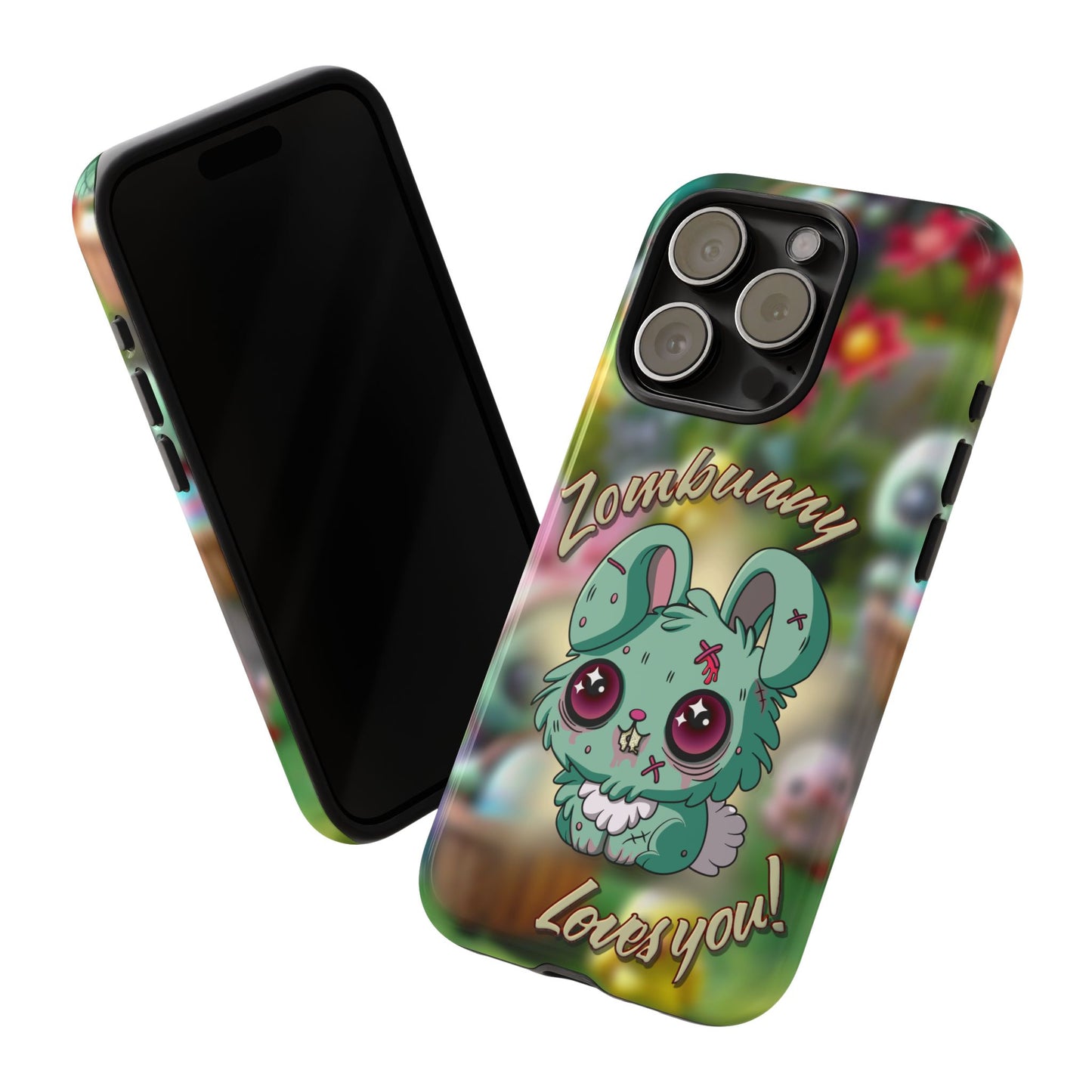 Phone Case - Cute Zombie Bunny - Zombunny Loves You