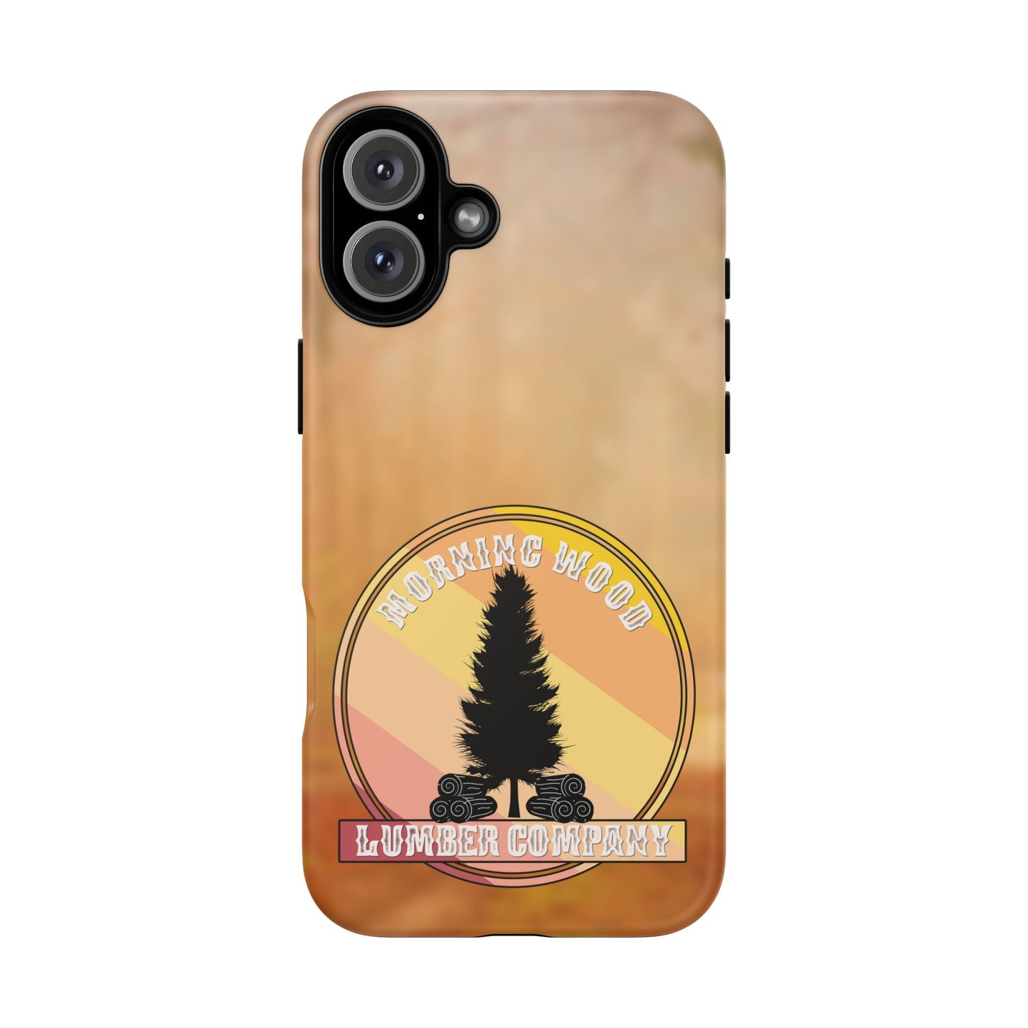 Vintage Morning Wood Phone Case - Tough Cases