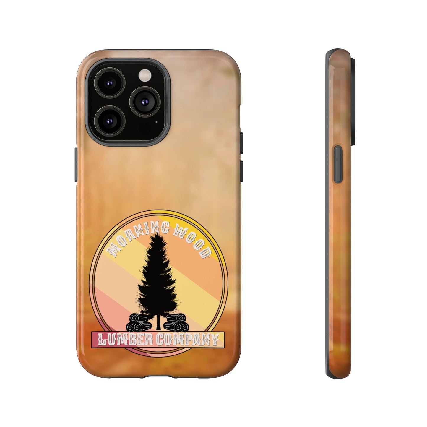 Vintage Morning Wood Phone Case - Tough Cases