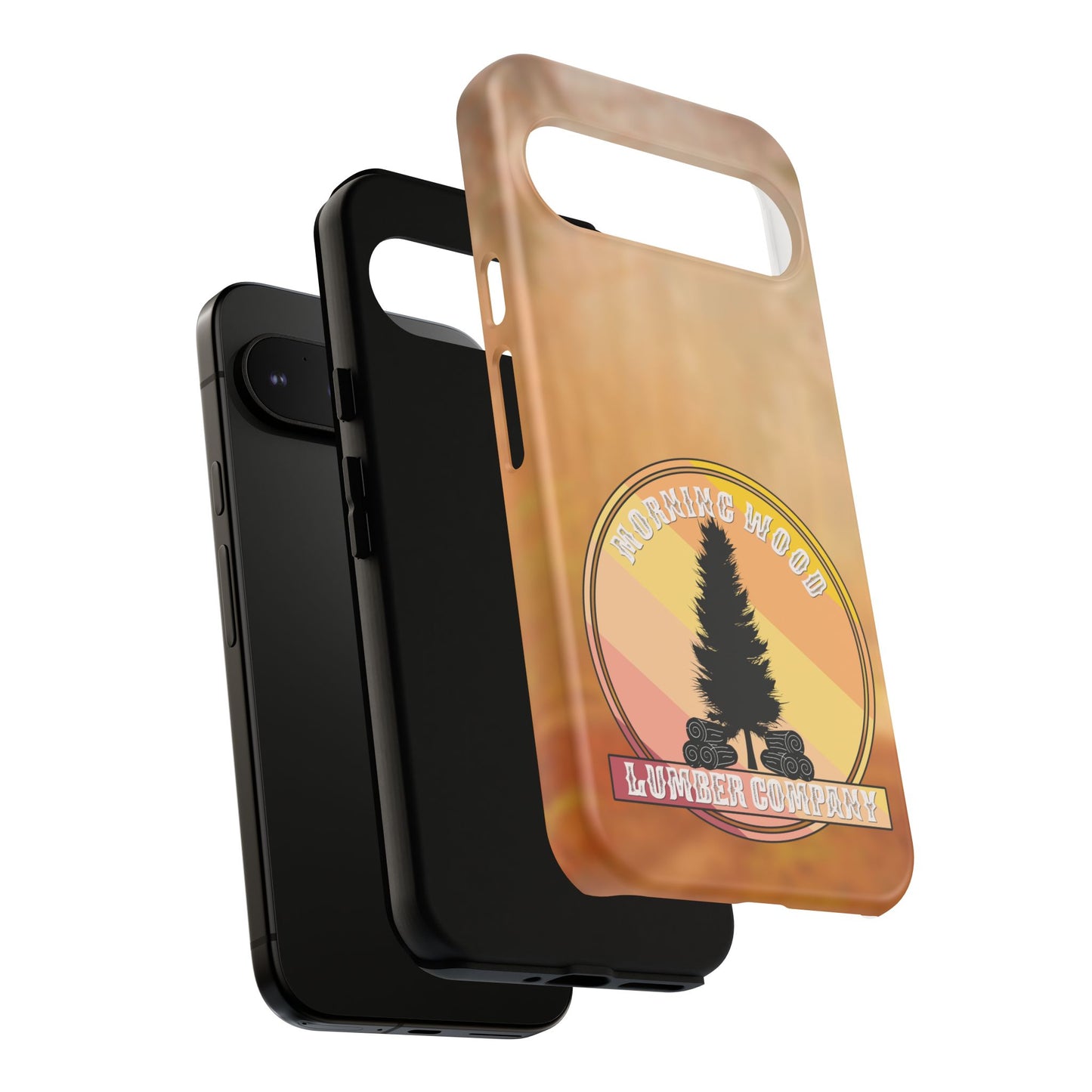 Vintage Morning Wood Phone Case - Tough Cases