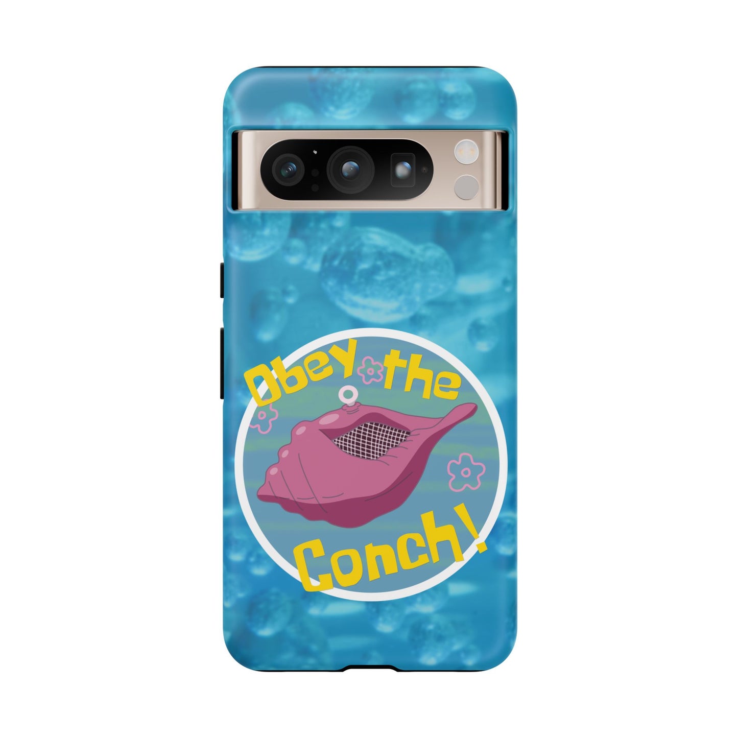 Phone Cases - Obey the Conch, Spongebob Design