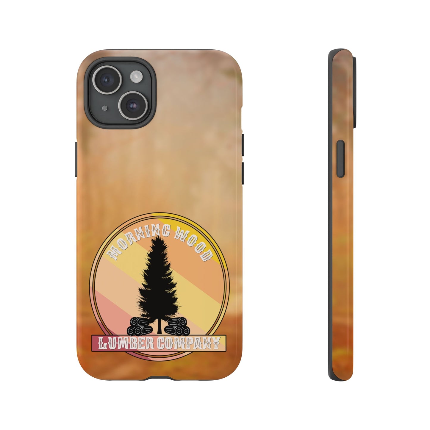 Vintage Morning Wood Phone Case - Tough Cases