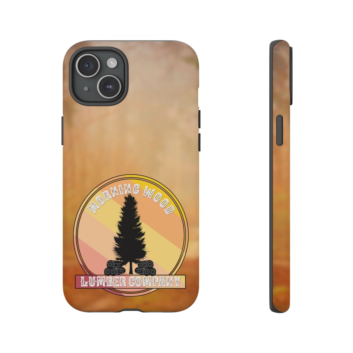 Vintage Morning Wood Phone Case - Tough Cases