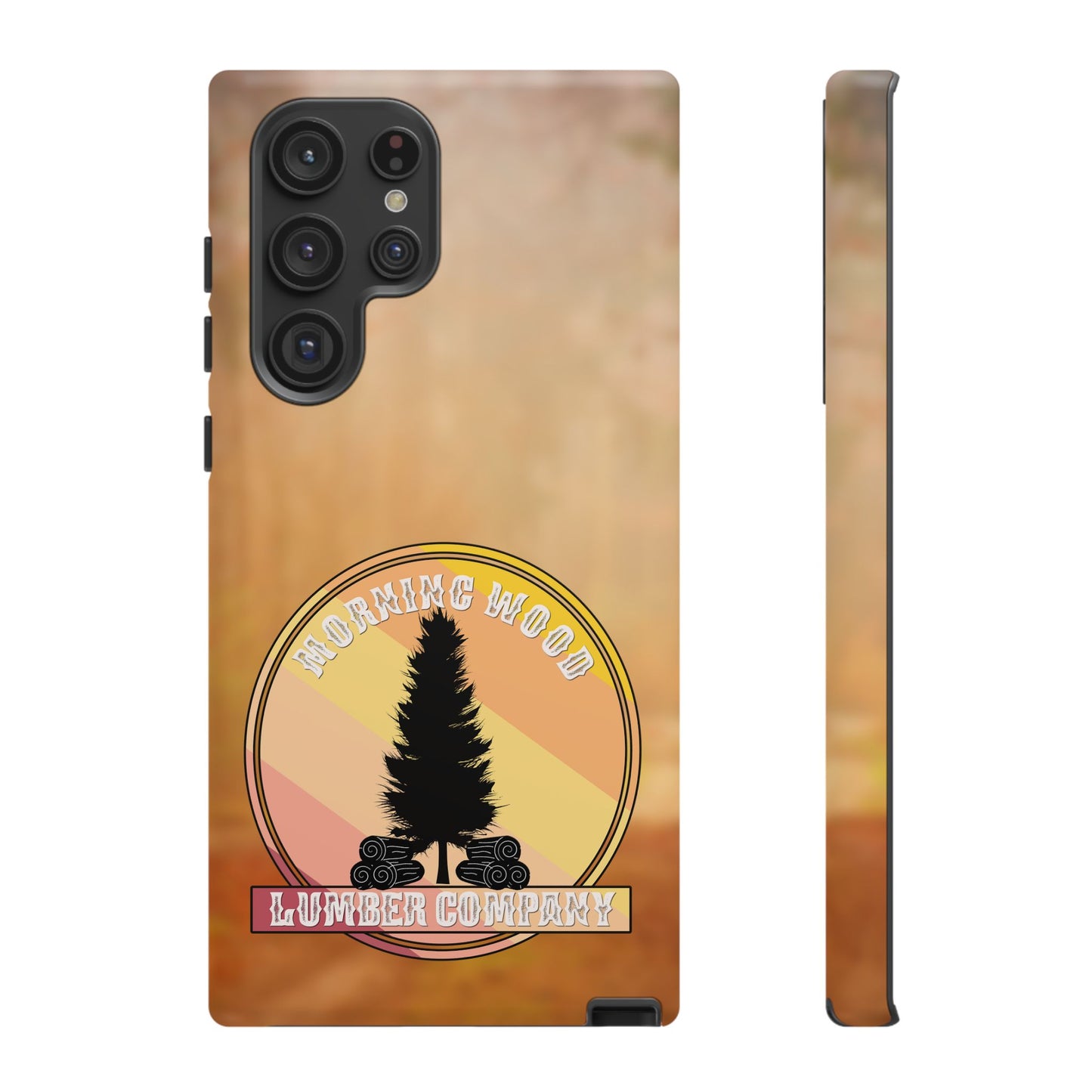 Vintage Morning Wood Phone Case - Tough Cases