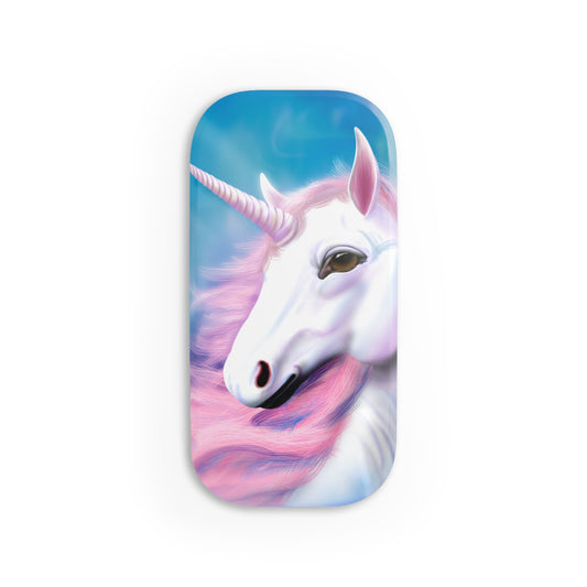 Unicorn Phone Grip, Cute Accessories, Pop Socket, Cell Phone Holder, Birthday Gift, Magical Decor, Fun Tech Accessory