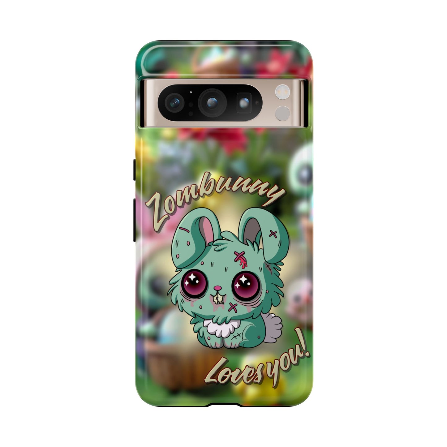 Phone Case - Cute Zombie Bunny - Zombunny Loves You