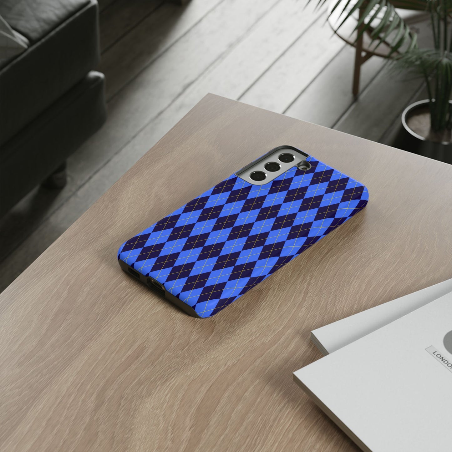 Stylish Argyle Phone Case - Tough Cases for Trendsetters